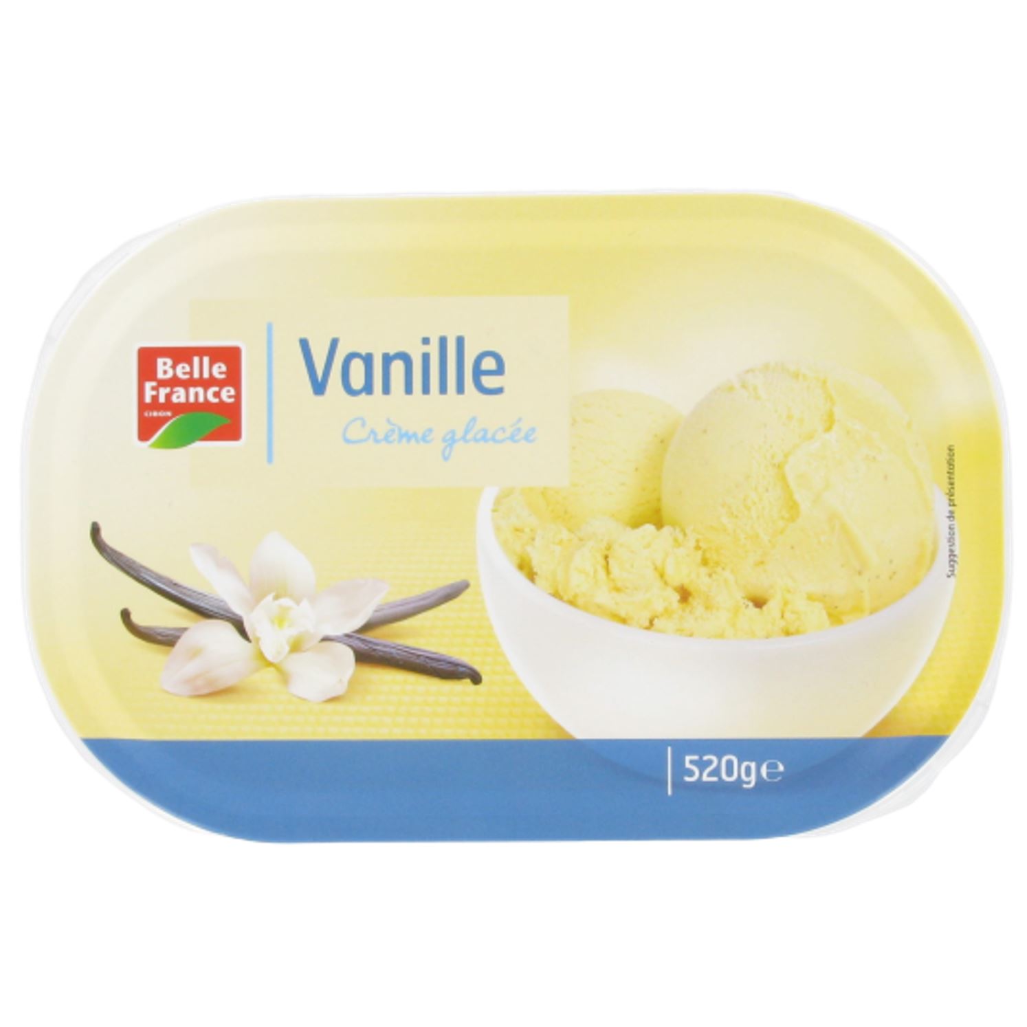 CREME GLACEE VANILLE BF BAC 1 L 520